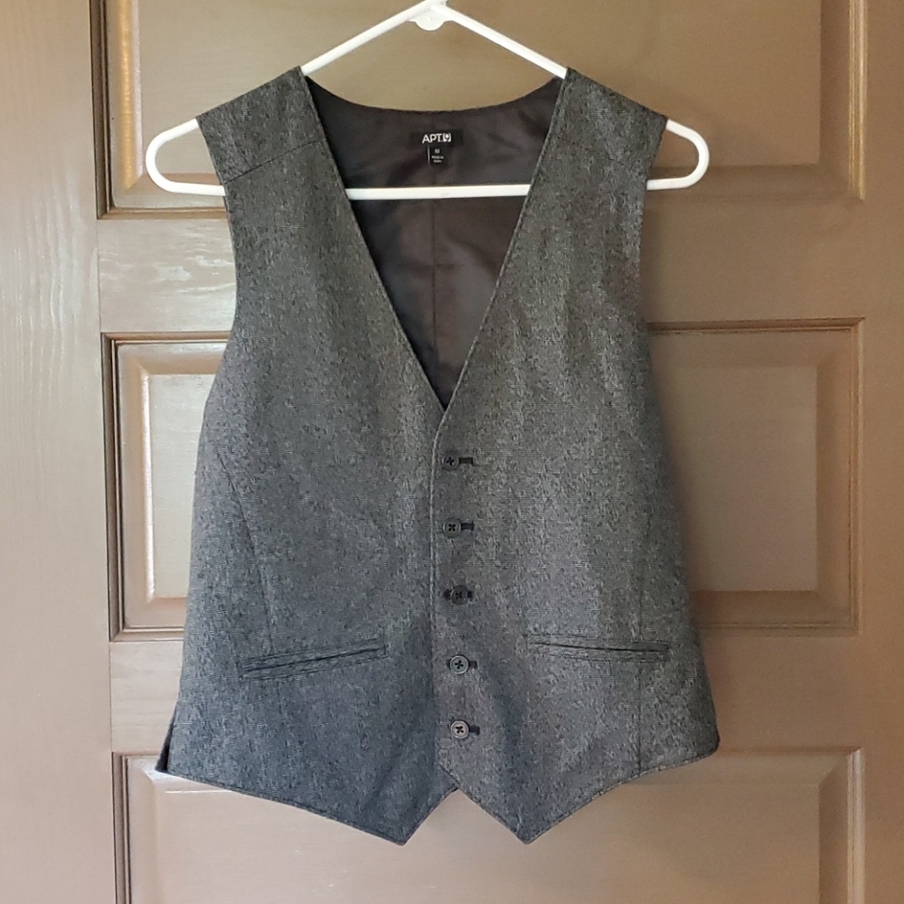 Men's Apt. 9 Charcoal Vest